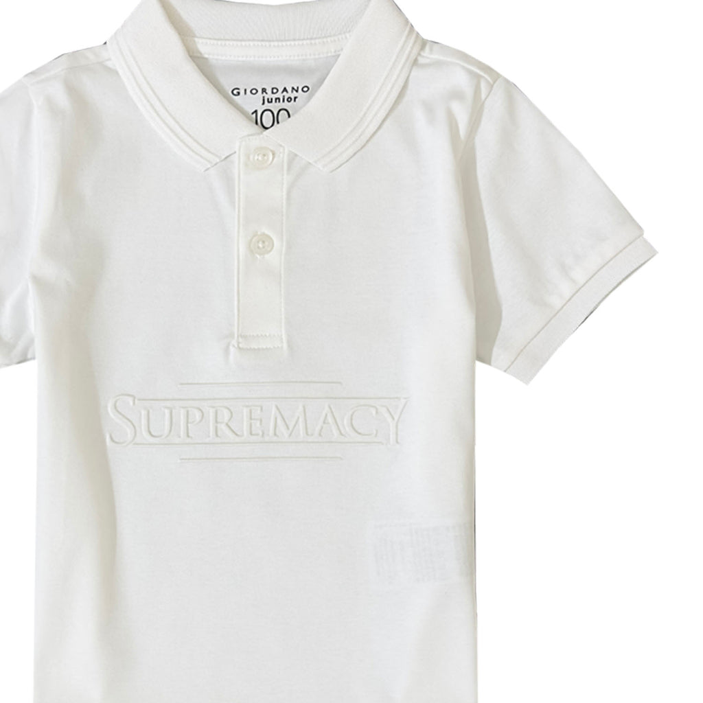 Junior Liquid Touch Short Sleeve Embroidery Polo
