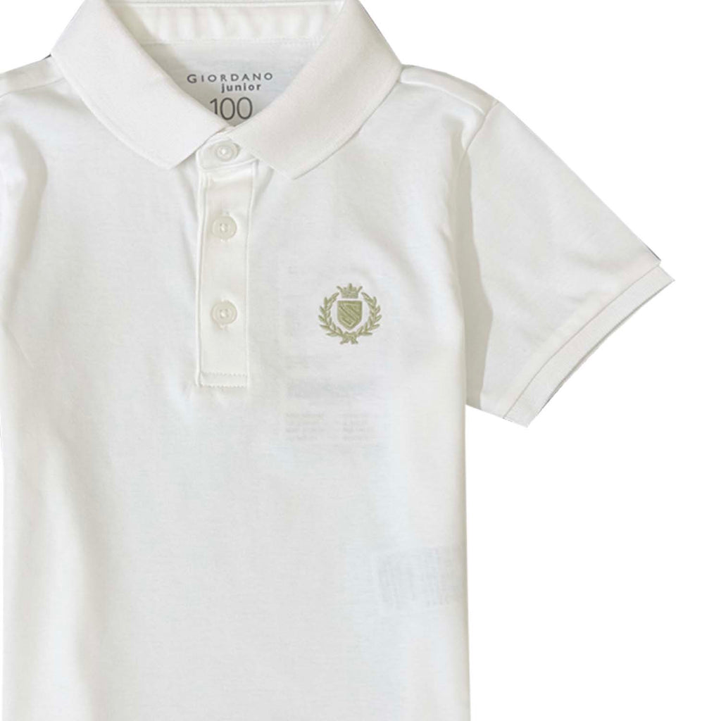 Junior Liquid Touch Short Sleeve Embroidery Polo