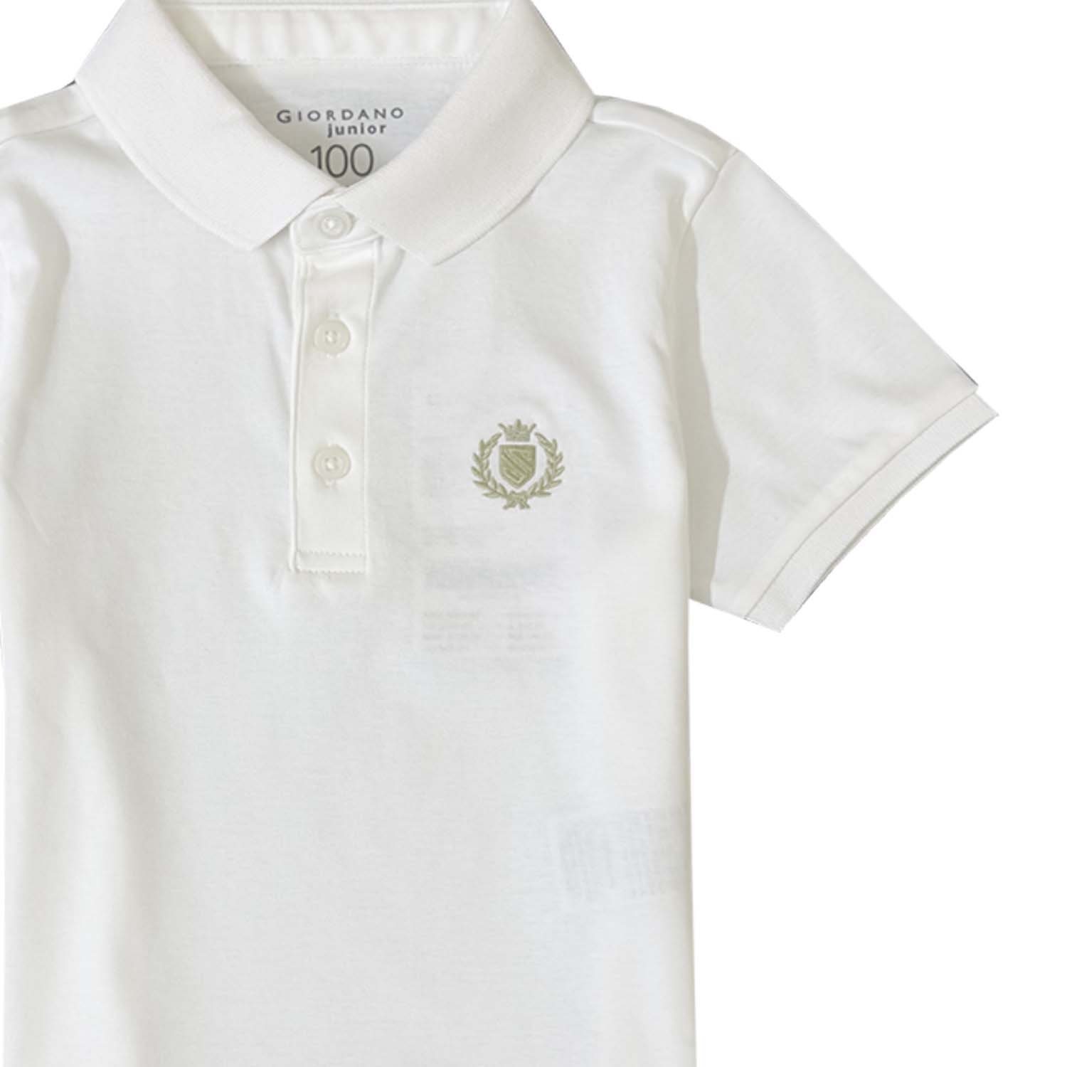 Junior Liquid Touch Short Sleeve Embroidery Polo