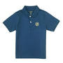Giordano Junior Liquid Touch Short Sleeve Embroidery Polo-Blue
