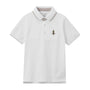 Giordano Kids' Classic Cotton Polo Shirt | Slim Fit, Soft & Breathable-White