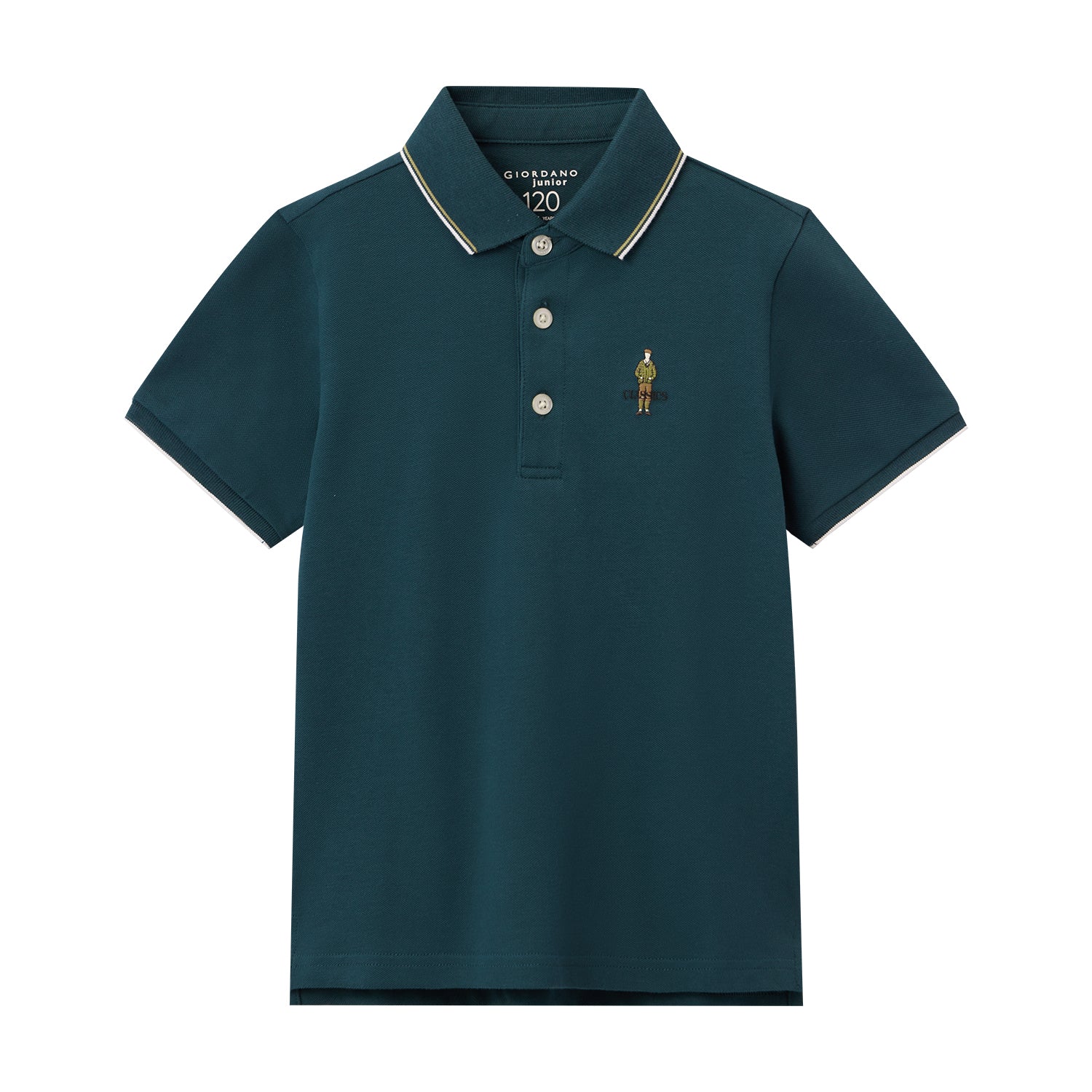 Kid's' Classic Cotton Polo Shirt | Slim Fit, Soft & Breathable