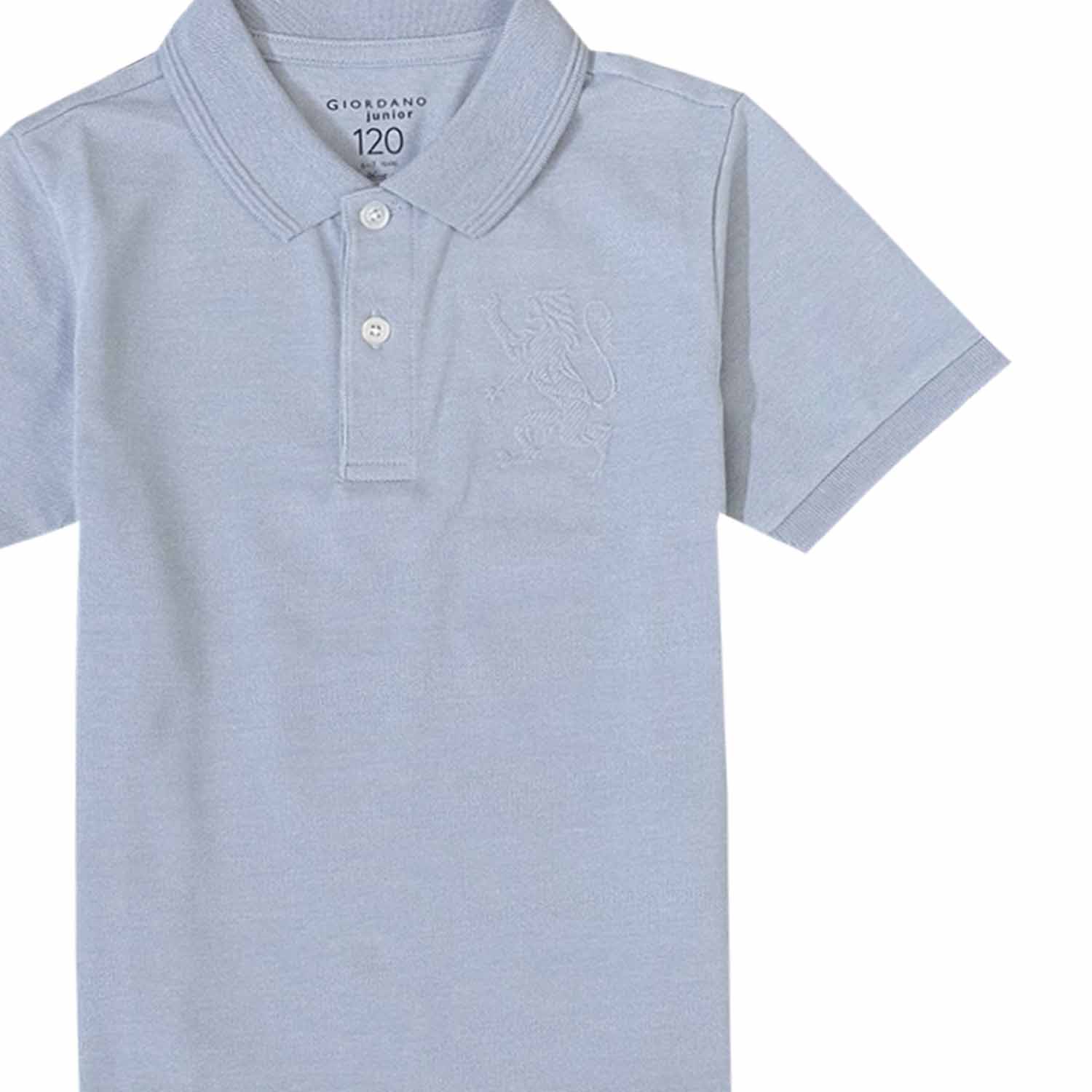 Junior Embroidery Short Sleeve Bold Polo