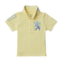Giordano Junior Embroidery Short Sleeve Bold Polo-Yellow