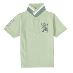 Giordano Junior Embroidery Short Sleeve Bold Polo-Green