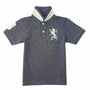 Giordano Junior Embroidery Short Sleeve Bold Polo-Grey