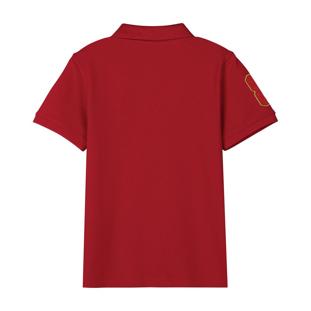 Junior Embroidery Short Sleeve Bold Polo