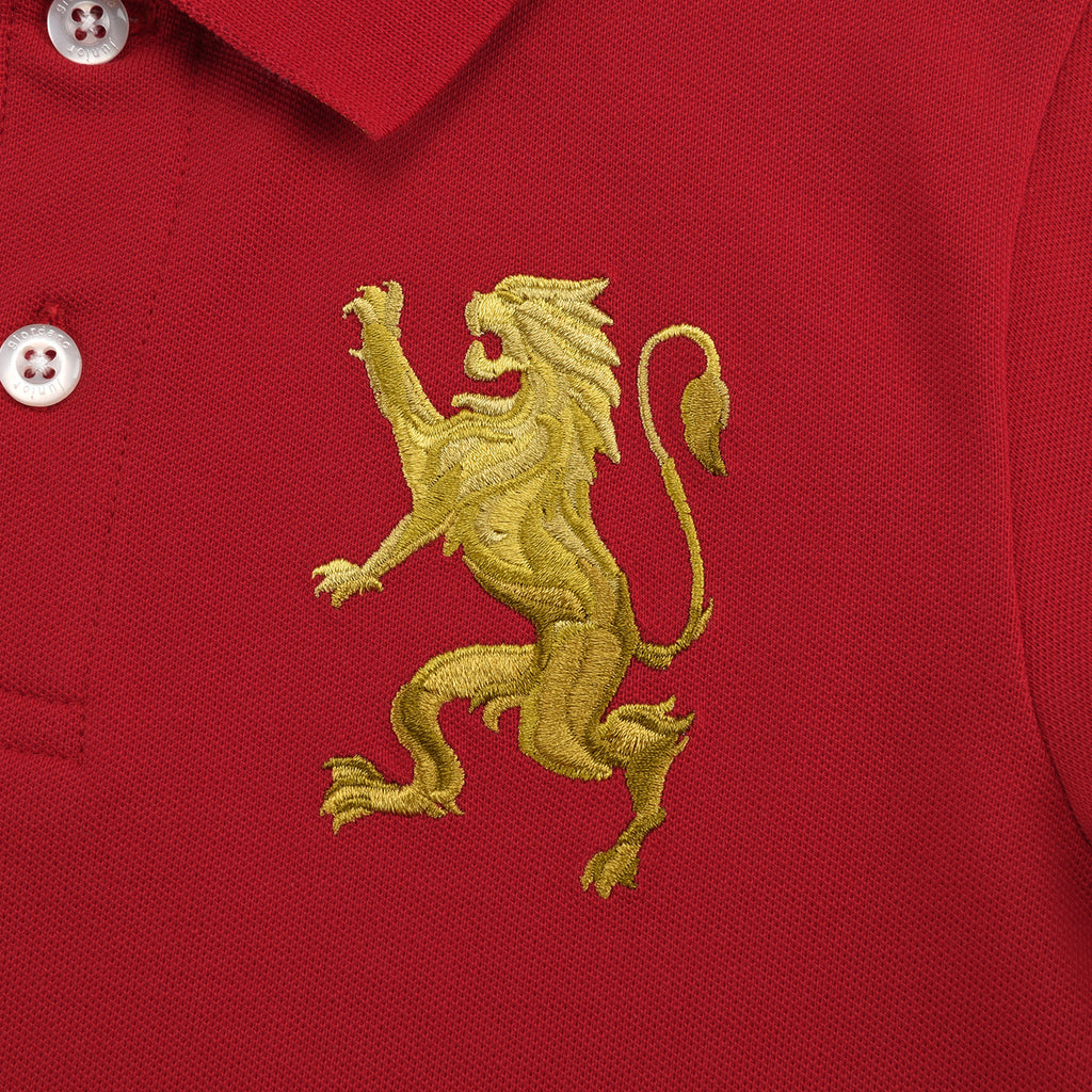 Junior Embroidery Short Sleeve Bold Polo