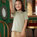 Giordano Junior Liquid Touch Polo-Green