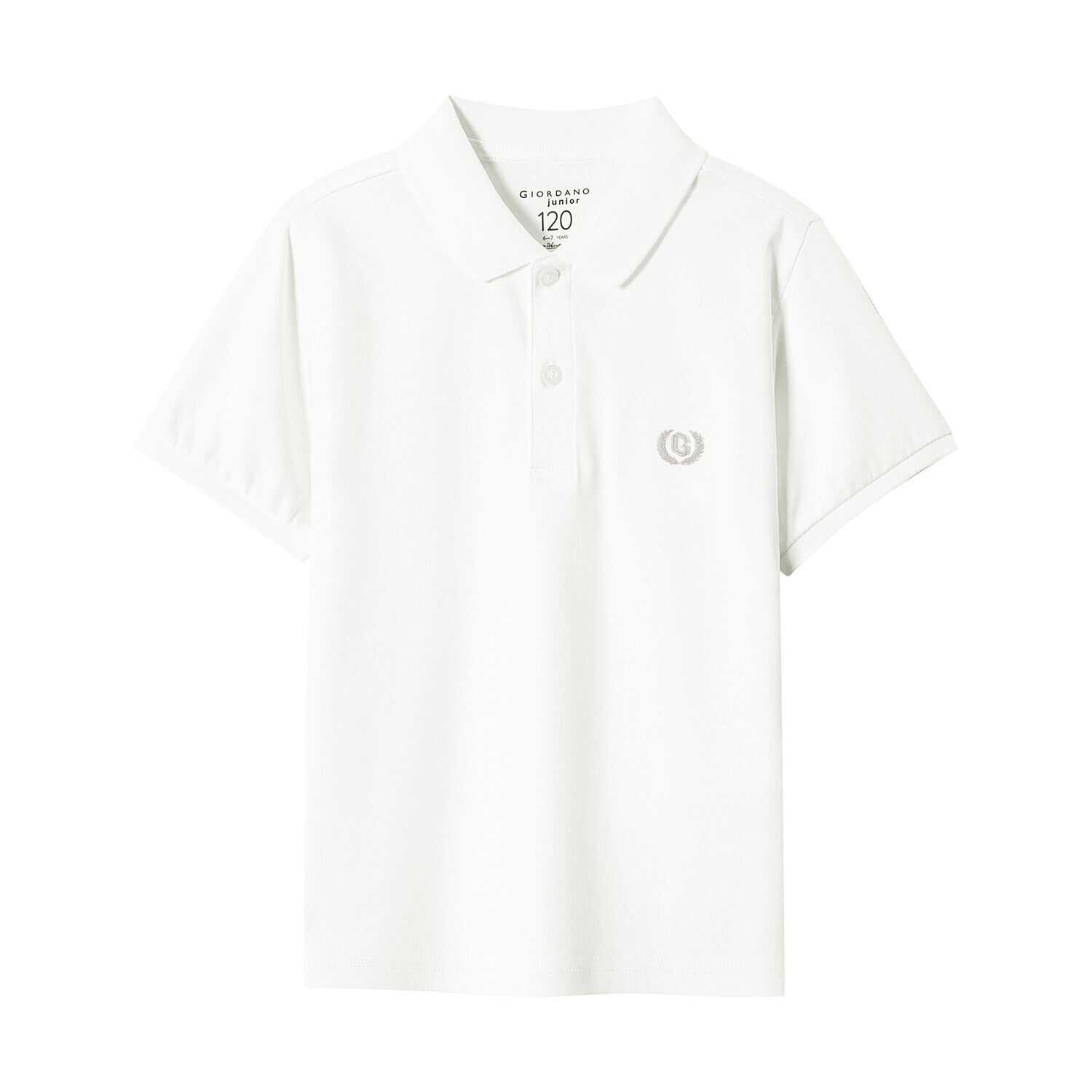 Giordano Junior Liquid Touch Polo-White