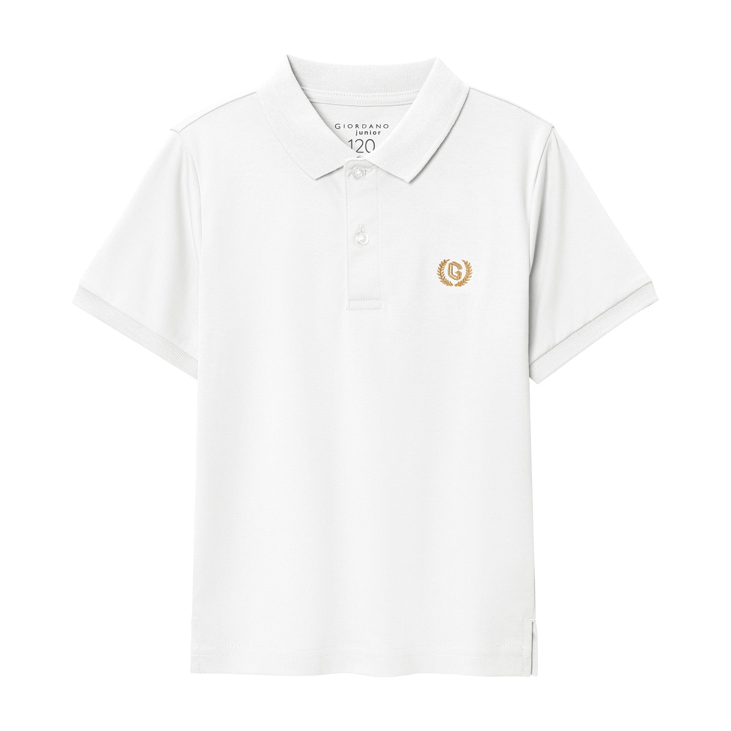 Giordano Junior Liquid Touch Polo-White