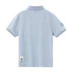 Kids Thematic Bold Polo: Slim Fit, Bold Embroidery, Everyday Style