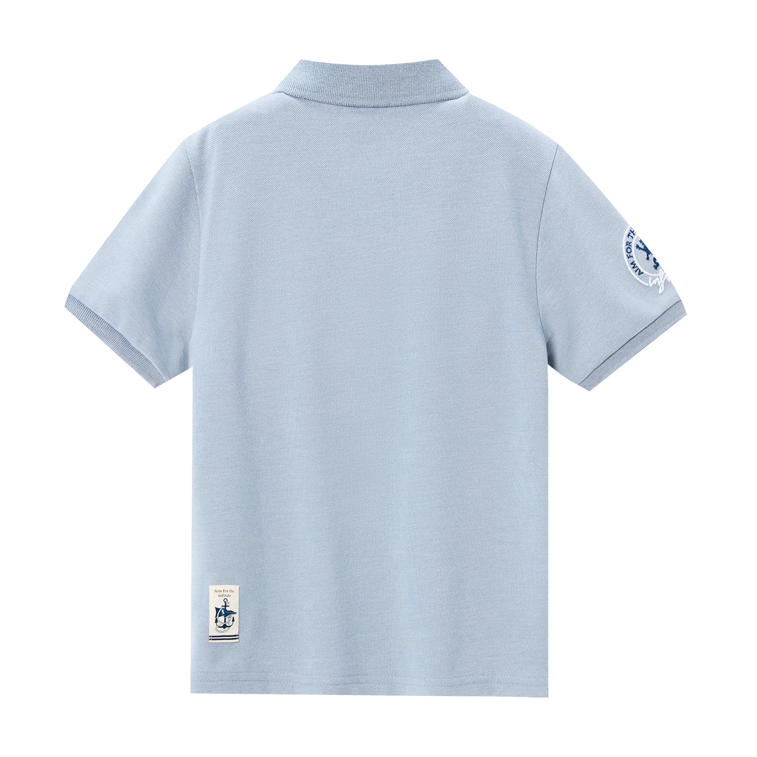 Kids Thematic Bold Polo: Slim Fit, Bold Embroidery, Everyday Style