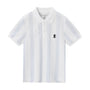 Giordano Kids Thematic Bold Polo: Slim Fit, Bold Embroidery, Everyday Style-Multicolor