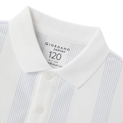 Kids Thematic Bold Polo: Slim Fit, Bold Embroidery, Everyday Style
