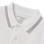 Kid's' Cotton Embroidered Liquid Touch Polo