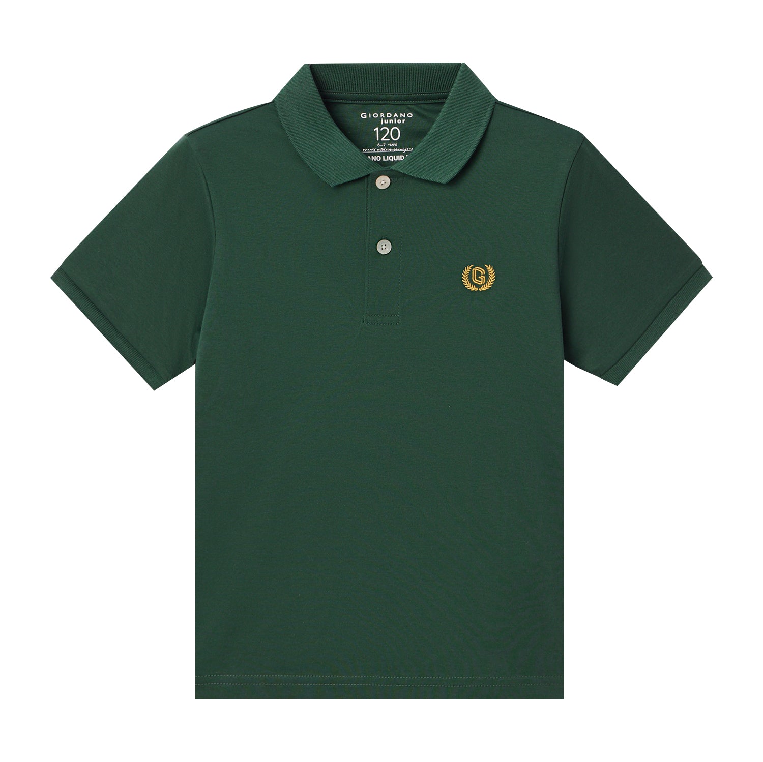Junior Cotton Interlock Liquid Touch Polo