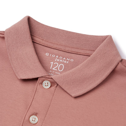 Junior Cotton Interlock Liquid Touch Polo