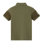 TEST Kids' Lion Crest Polo: Slim Fit, Classic Style, Bold Detailing