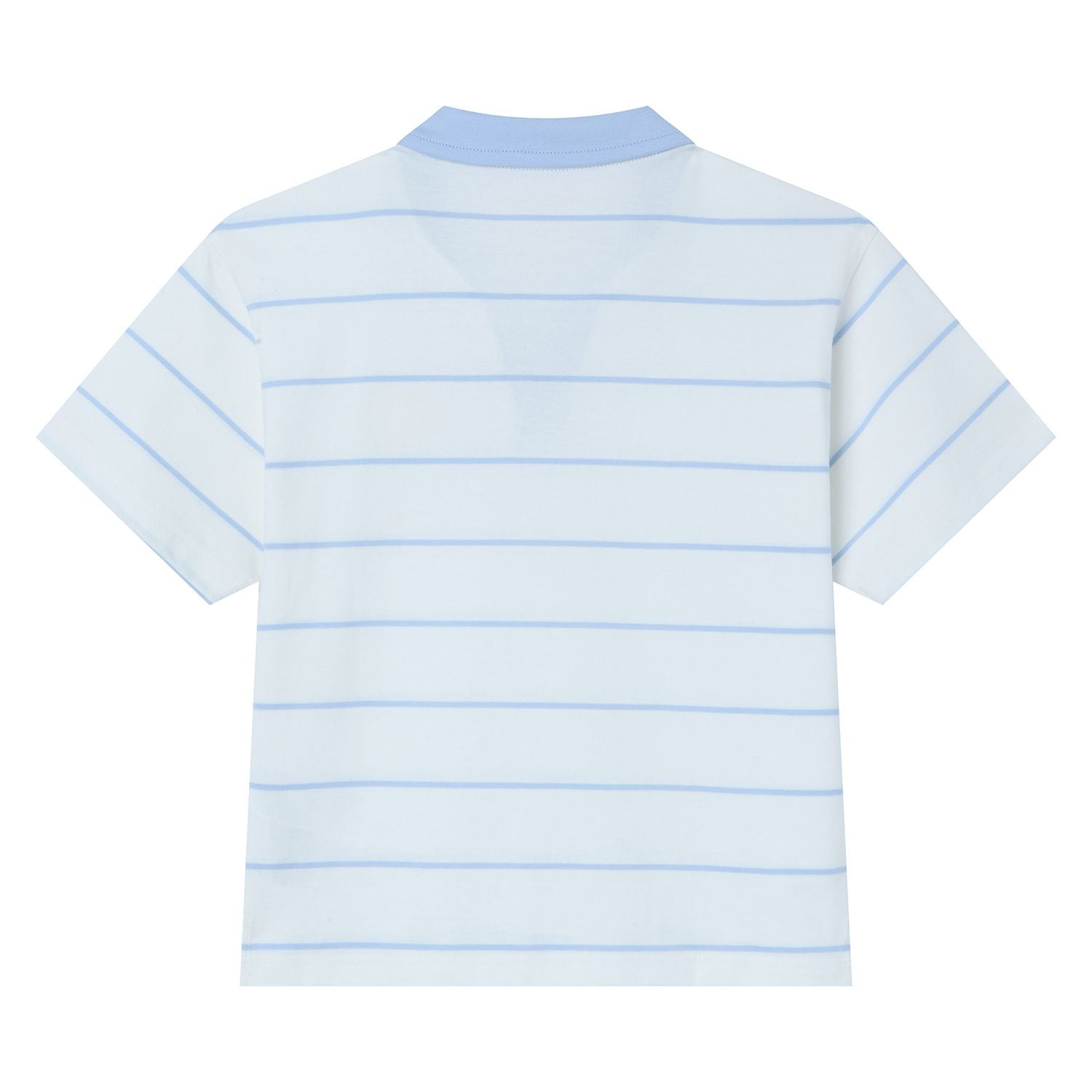 Kids Chiikawa Striped Cotton Knit Polo