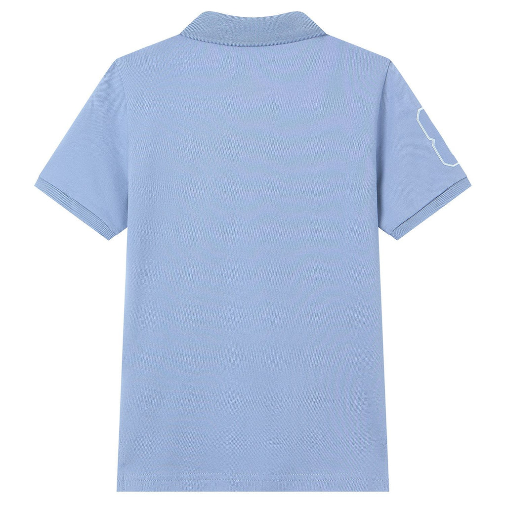 Kid's Cotton Polo with Napoleon Embroidery