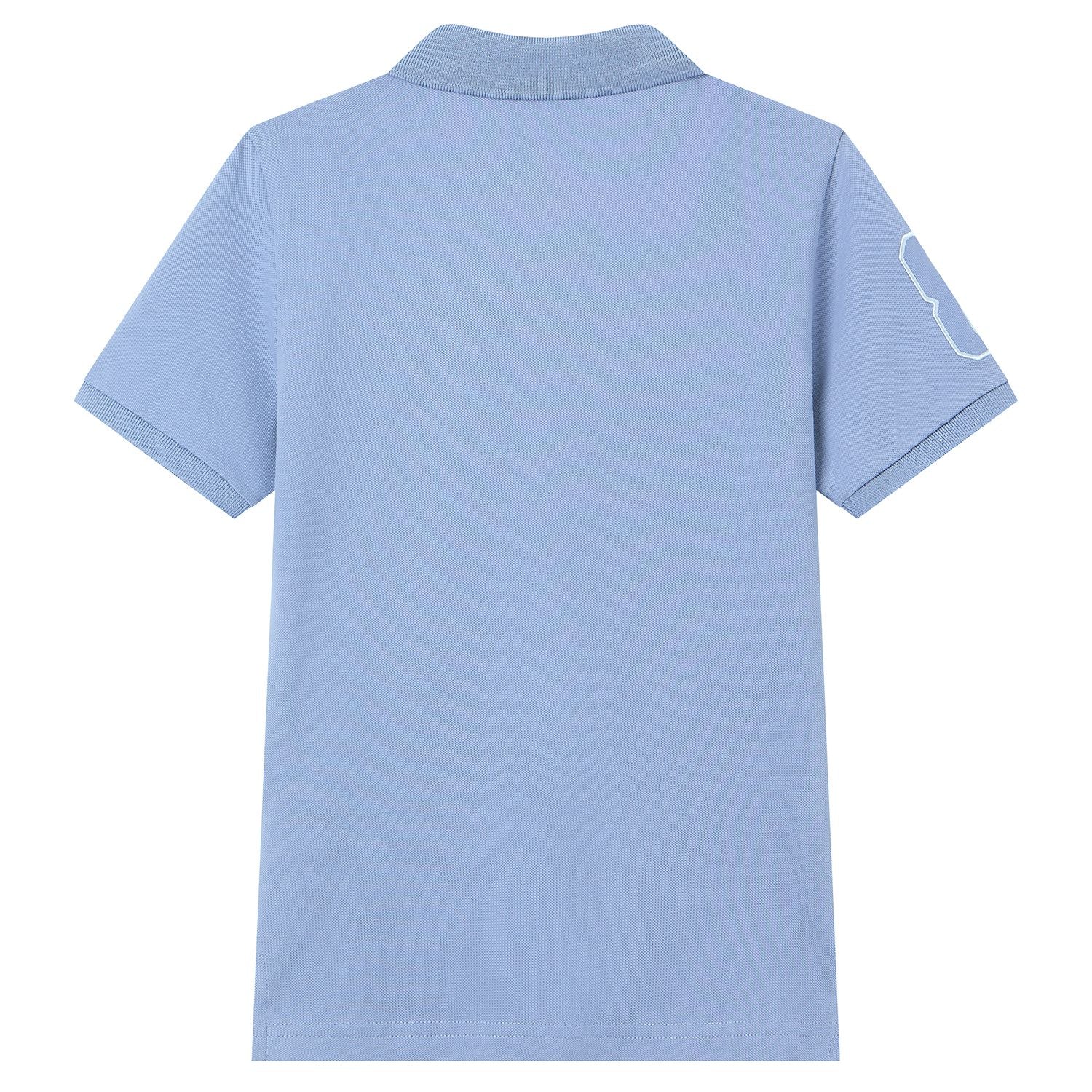 Kid's Cotton Polo with Napoleon Embroidery