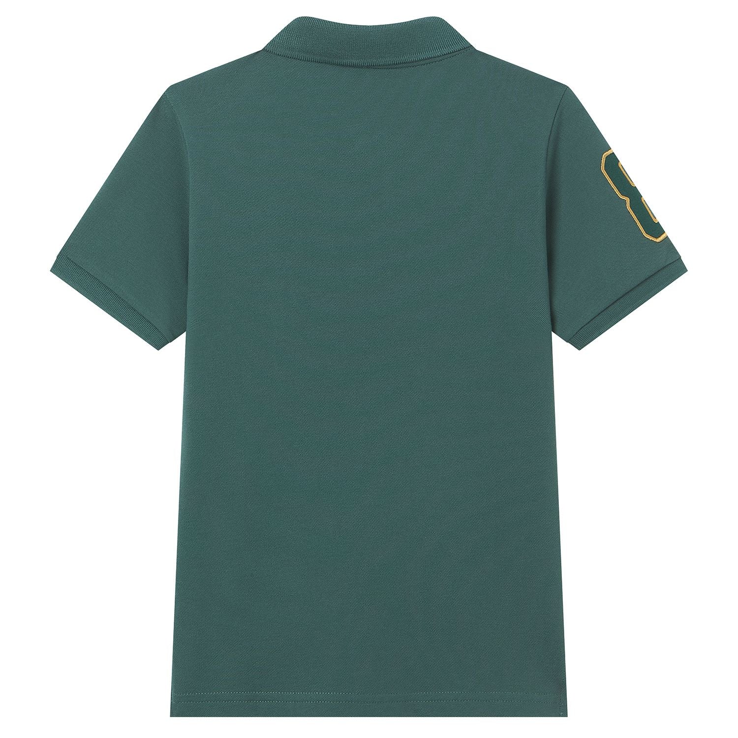 Kid's Cotton Polo with Napoleon Embroidery