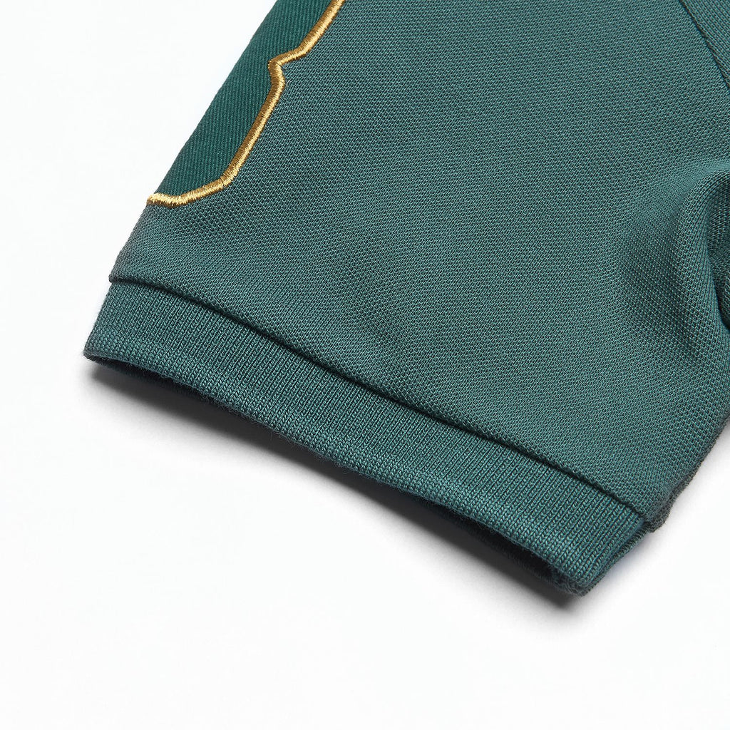 Kid's Cotton Polo with Napoleon Embroidery