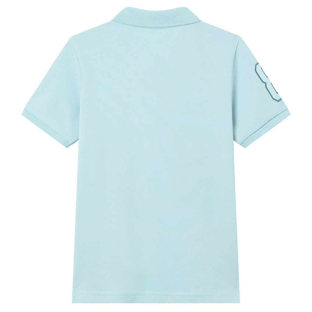 Kid's Cotton Polo with Napoleon Embroidery