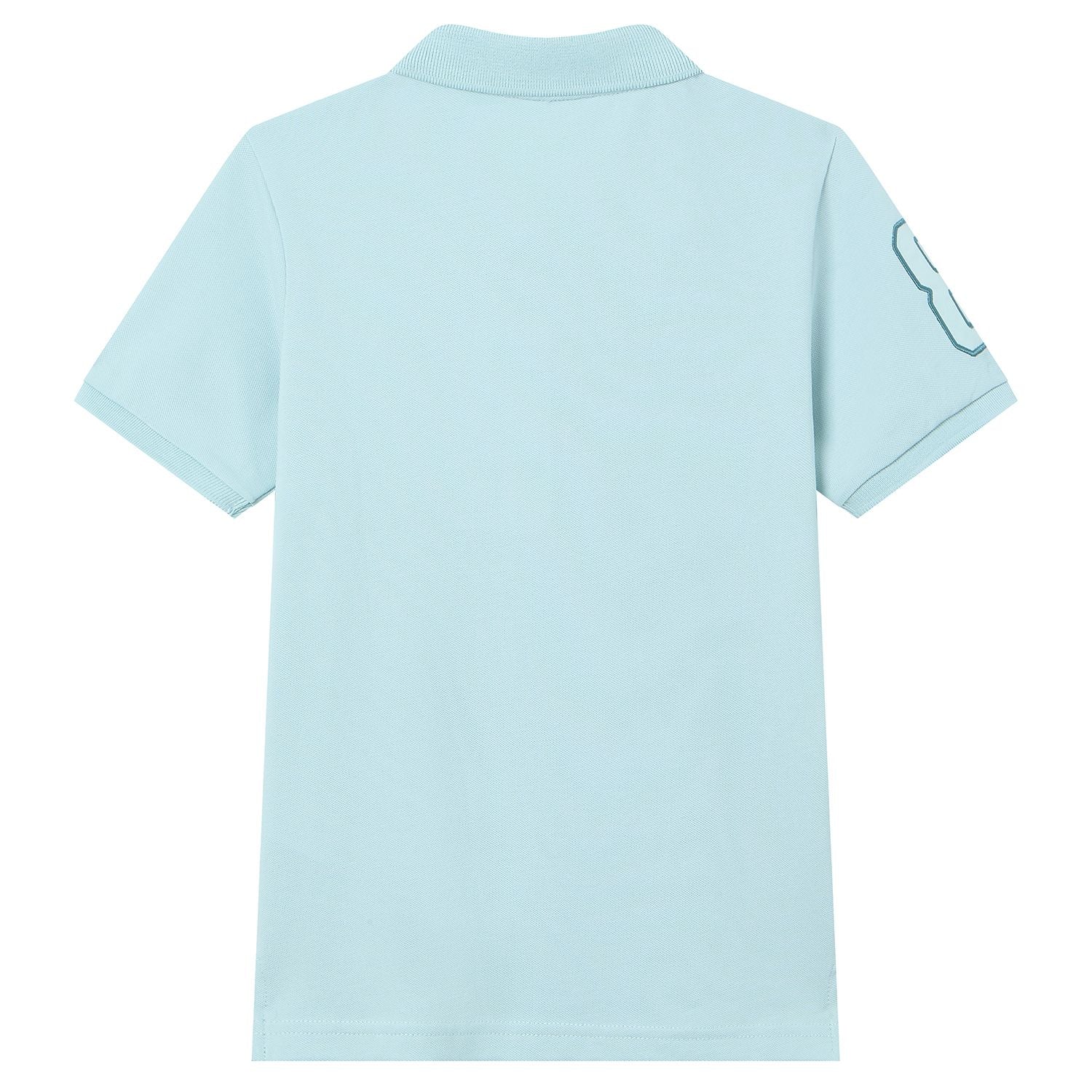 Kid's Cotton Polo with Napoleon Embroidery
