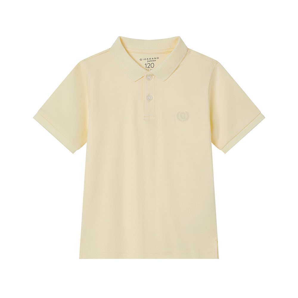 Kids' Slim Fit Liquid Touch Cotton Polo