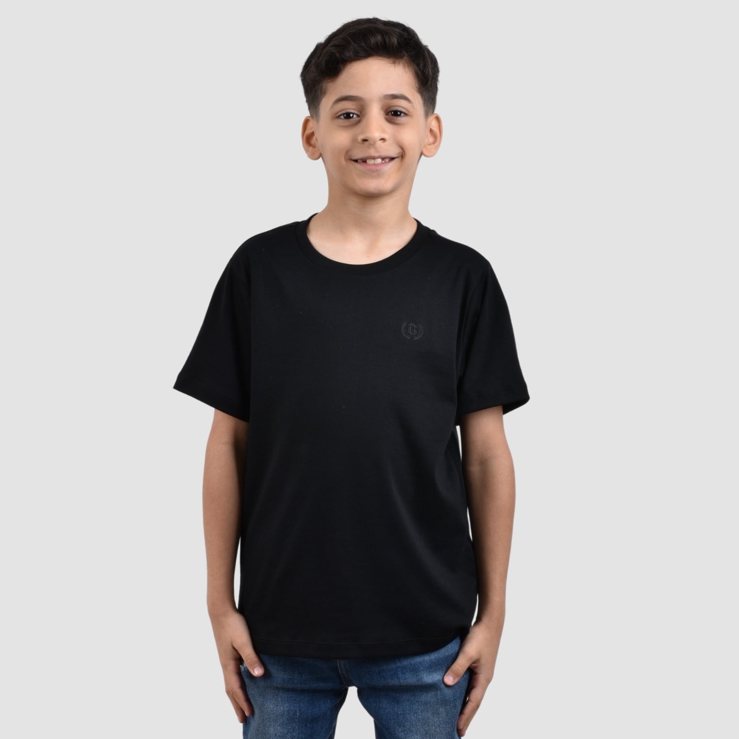Giordano Junior Liquid Touch Tee-Black
