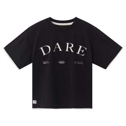Kids' Short Sleeve Tee With Embroidery