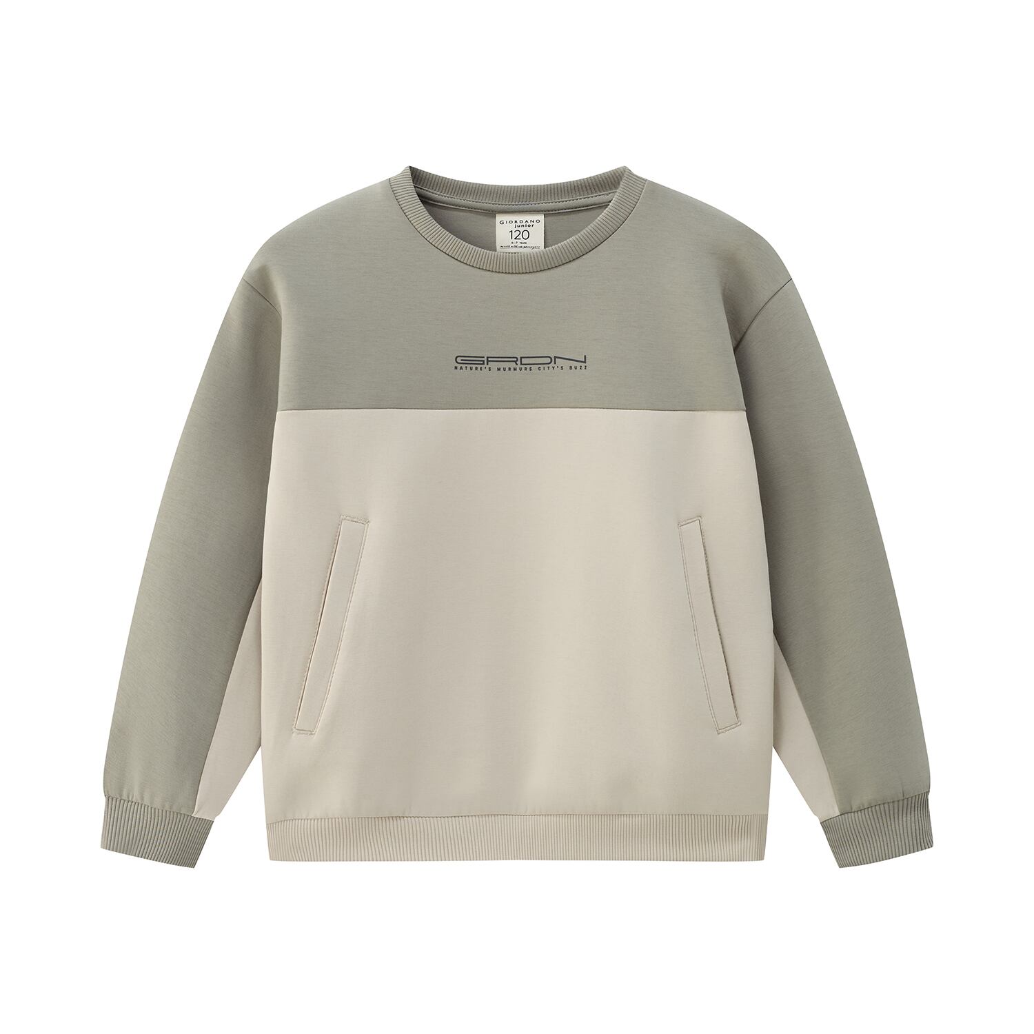 Kid's Interlock Crew Neck Printed Comfort Sweatshirt