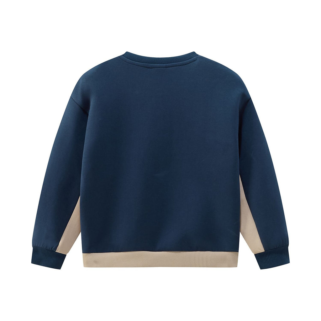 Kid's Interlock Crew Neck Printed Comfort Sweatshirt