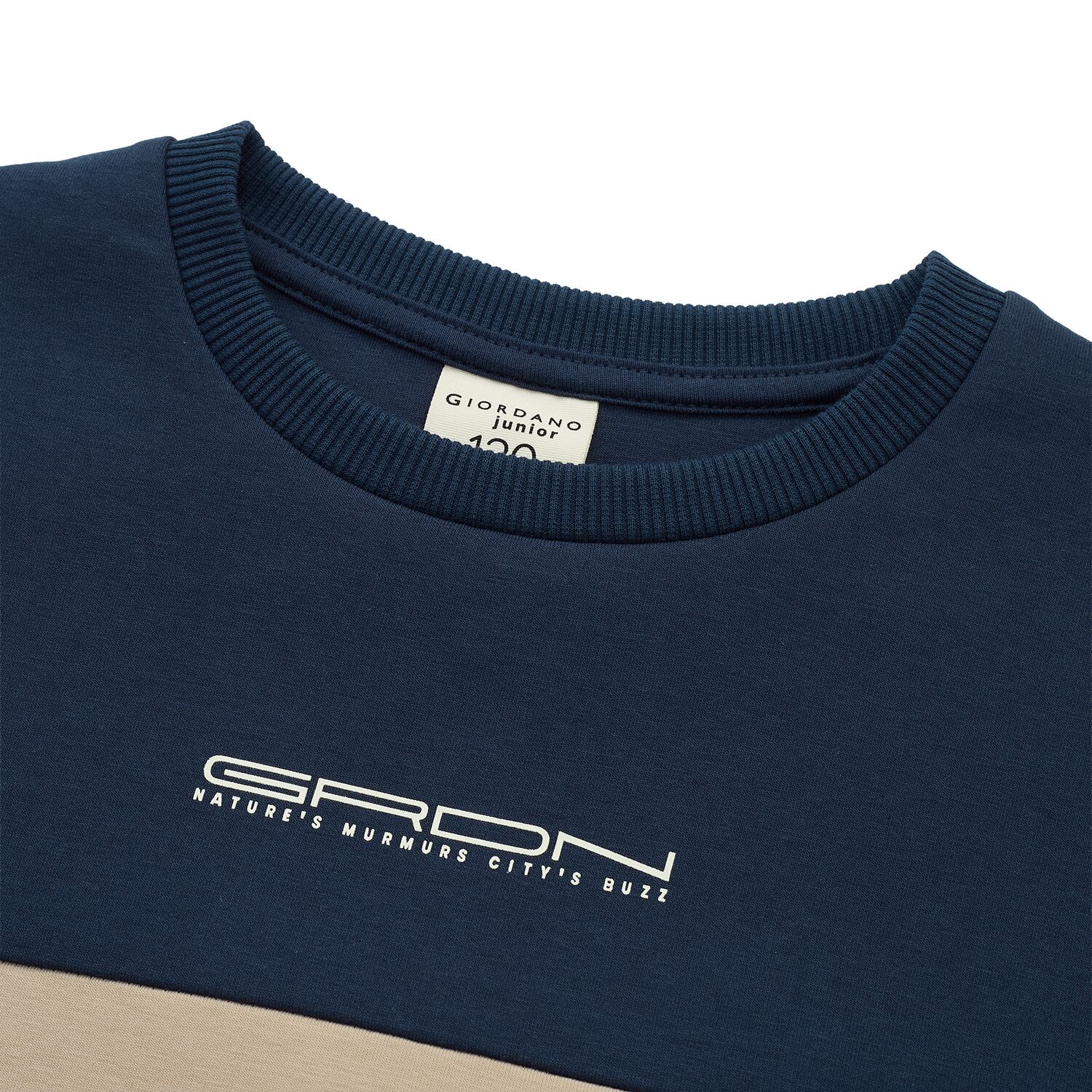 Kid's Interlock Crew Neck Printed Comfort Sweatshirt