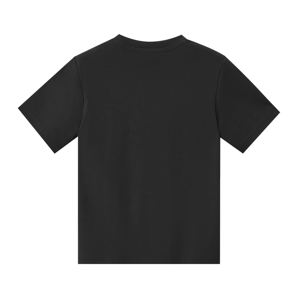 Junior Liquid Touch Embroidered Smart Tee - Soft Cotton Interlock