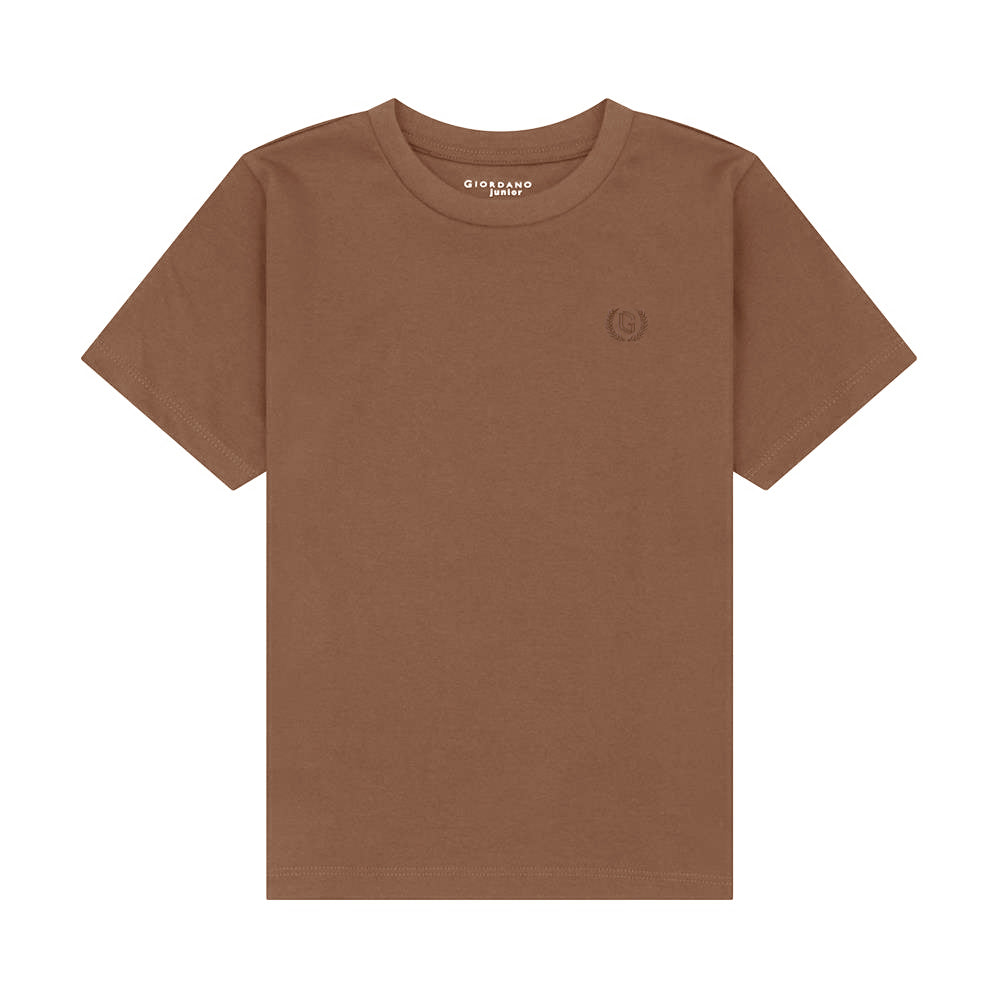 Junior Liquid Touch Embroidered Smart Tee - Soft Cotton Interlock