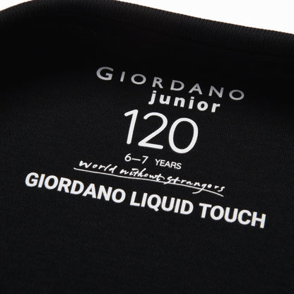 Junior Liquid Touch Embroidered Smart Tee - Soft Cotton Interlock