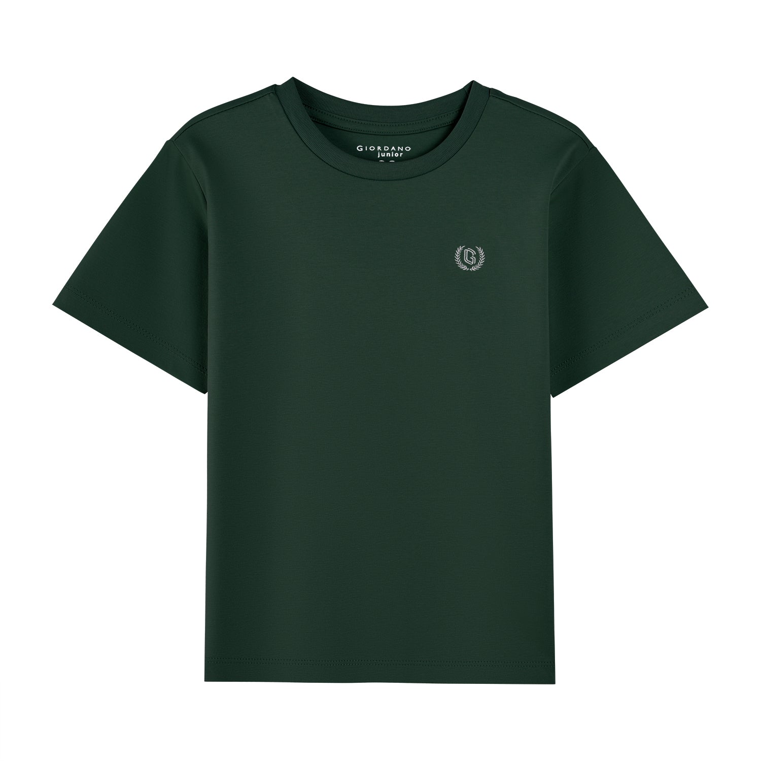 Junior Liquid Touch Embroidered Smart Tee - Soft Cotton Interlock