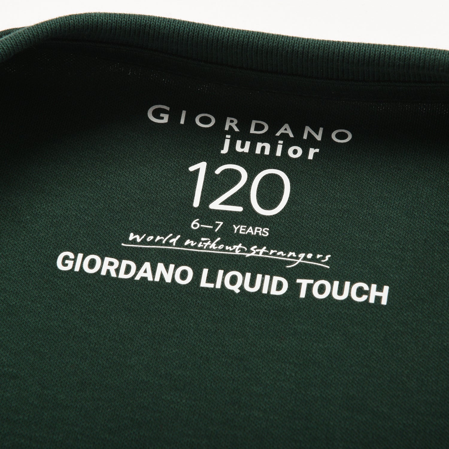 Junior Liquid Touch Embroidered Smart Tee - Soft Cotton Interlock