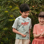 Kids' Endless Lazy Days Relaxed Embroidered Tee