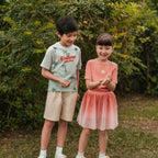 Kids' Endless Lazy Days Relaxed Embroidered Tee