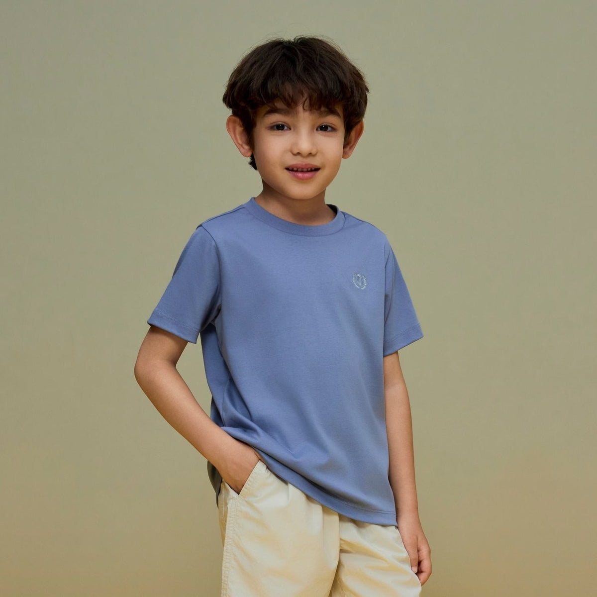 Kids Regular Liquid Touch Cotton Crew Tee