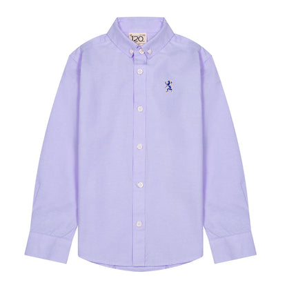 Giordano Junior Oxford Shirt-Purple