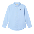 Kid's Cotton Embroidered Oxford Shirt