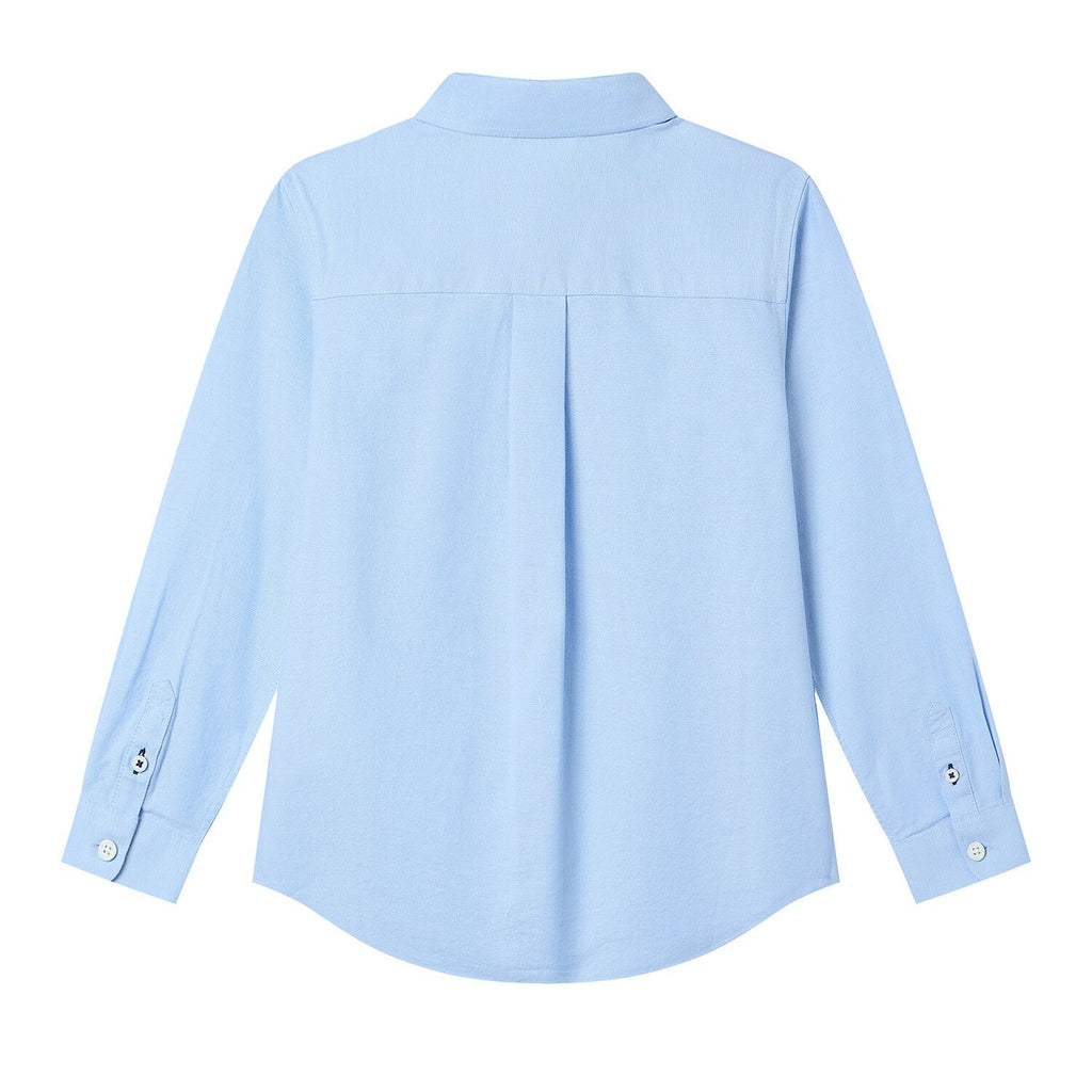 Kid's Cotton Embroidered Oxford Shirt