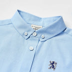 Kid's Cotton Embroidered Oxford Shirt