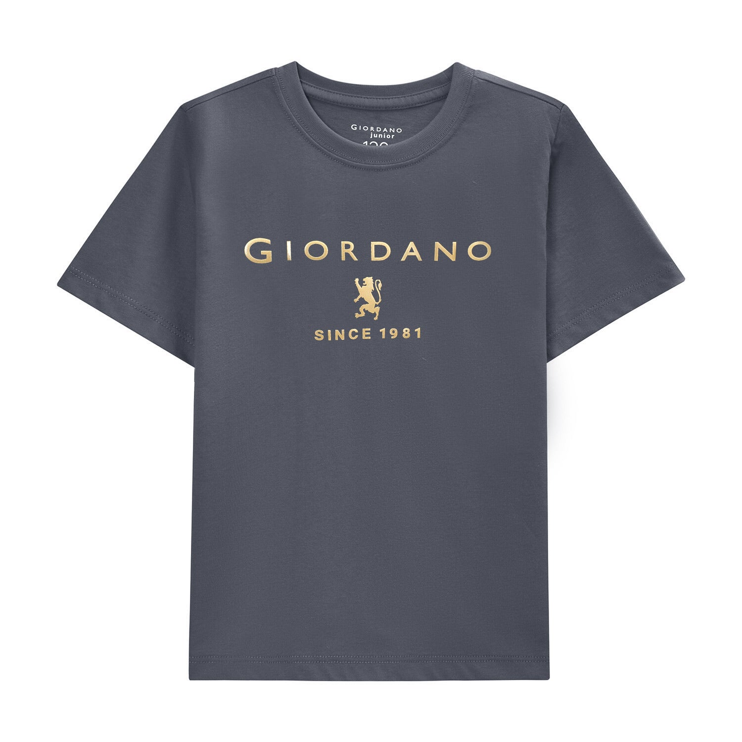 Junior's Giordano Logo Print Tee