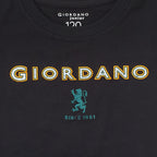 Junior's Giordano Logo Print Tee